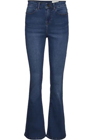 Noisy May High Waisted Flare 100% Cotton JeansW27 L32