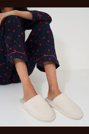 J.Crew Velour Mule SlippersS