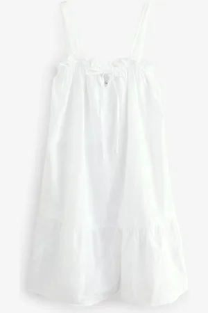 Next Broderet 100% Bomuld Summer Mini Kjole54