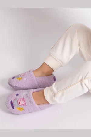 Totes Childrens Peppa Pig Slippers7-8