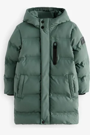 Next Waterproof Longline Fleece Lined Puffer Coat (3-17yrs)8 år ( 128 cm)