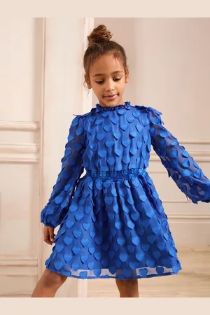 Love & Roses 3D Heart Long Sleeve Dress (5-16yrs)15 år (170cm)