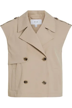 VILA Sleeveless Gilet Trench Coat40