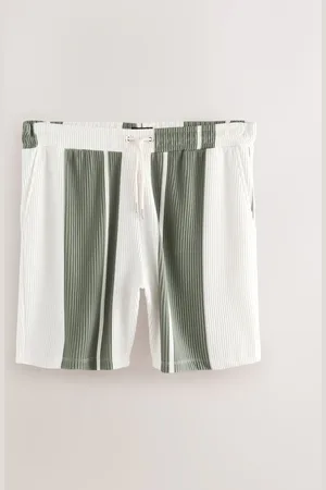 Next Teksturerede Stribet Jersey ShortsX-Small