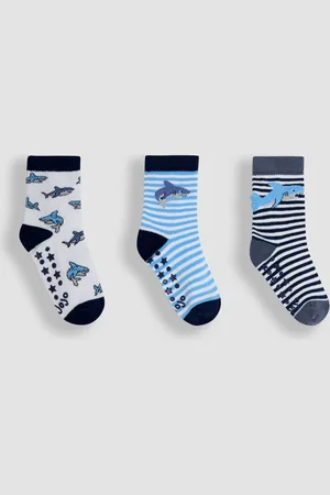 JoJo Maman Bébé 3-Pack Printed Socks98104cm