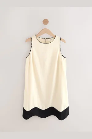 Next Scallop Edge Mini Shift Dress