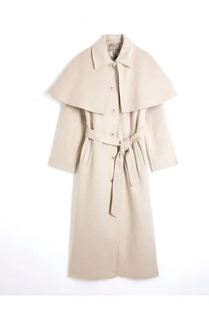 River Island Light Wool Cape Coatsmall