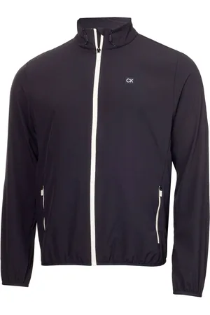 Calvin Klein Motion Blå Full Zip Windbreaker JakkeStor