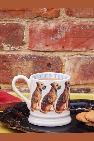 Emma Bridgewater Border Terrier 1/2 pint krusEn