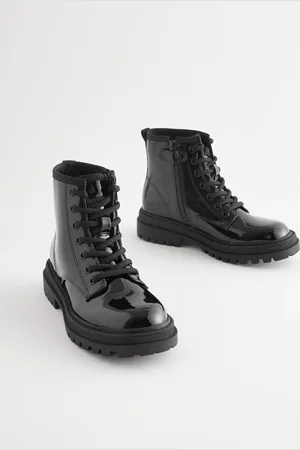 Next Warm Lined Lace-Up Ankle Boots