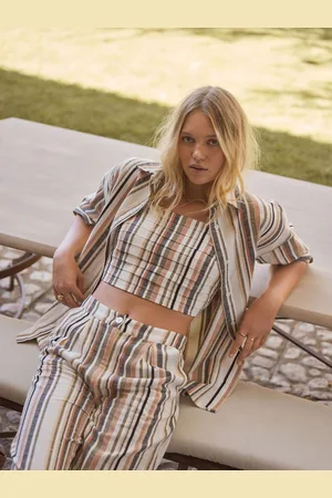 Next Long Sleeve Shirt With Linen42 Petite