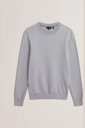 Ted Baker Jamals Langærmet Sildebenssøm Rund hals Trøjexsmall
