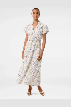 Forever New Jacqueline Petite Pufærme Tiered Midi Kjole42