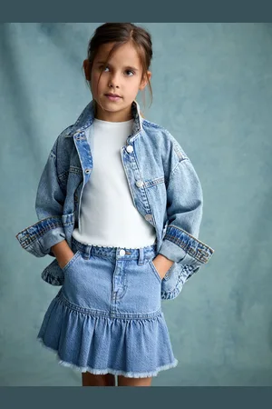 Next 100% Cotton Denim Skirt (3-16yrs)3 år (98cm)