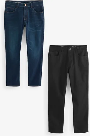 Next Classic Stretch Slim Fit Jeans 2 Pack30B x 31L (UK 30 R)