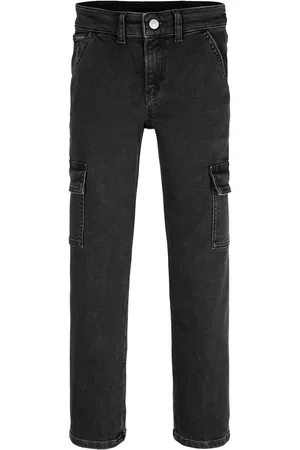 Calvin Klein Mid Rise Straight Cargobukser jeans8 år ( 128 cm)