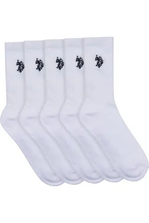 U.S. Polo Assn. U. S. Polo Assn. 100% Cotton Classic Sports Socks 5 PackUK 12.5 - 3.5