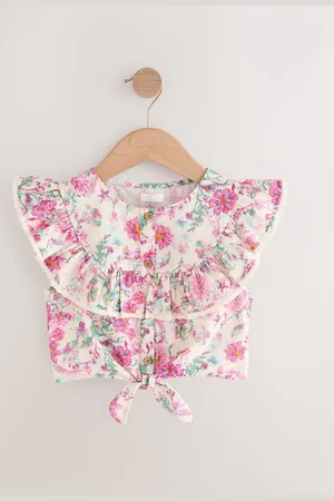 Next 100% Cotton Slips frontbluse (3-16år)128134cm