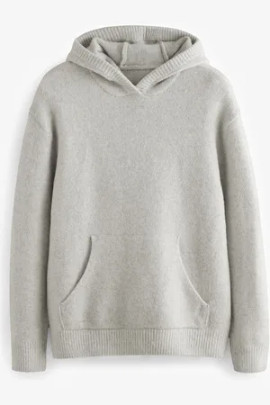 Next Relaxed Fit Premium Soft Touch Knitted HoodieL