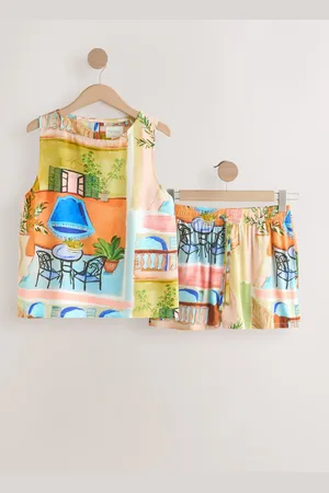Next Viscose Short Set Pyjamas