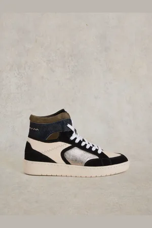 White Stuff Heidi Hi-Top Trainers