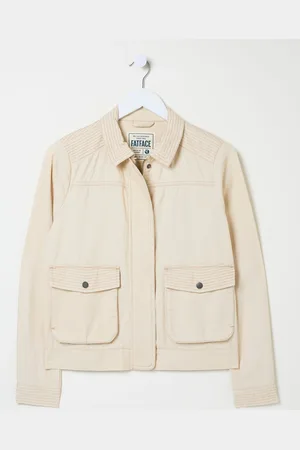 Fat Face FatFace 100% Cotton Cropped Jacket52