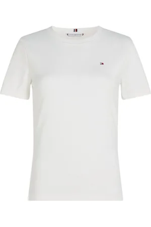 Tommy Hilfiger Curve Slim Cody Crew Neck 100% Cotton T-Shirt48