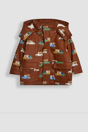JoJo Maman Bébé Safari Cosy Waterproof Jacket2 - 3 år (92 - 98cm)