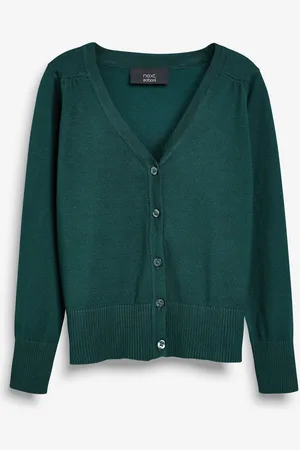 Next Cotton Rich School V-hals Cardigan (3-16år)11 år (146cm)