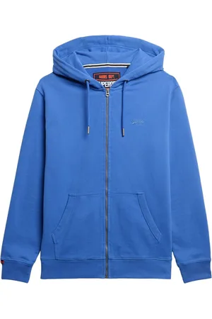 Superdry Essential Logo Slim Fit Hættetrøje med lynlåsxlarge