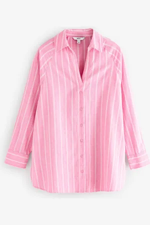 Next Beach Coverup Shirt With Linen50