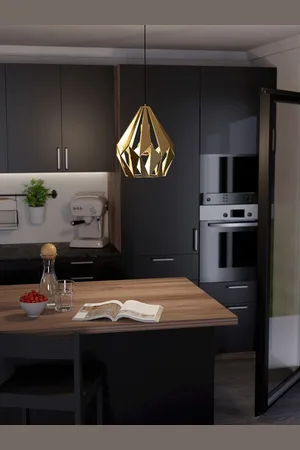 Eglo Carlton Single Pendant Ceiling Light LightEn