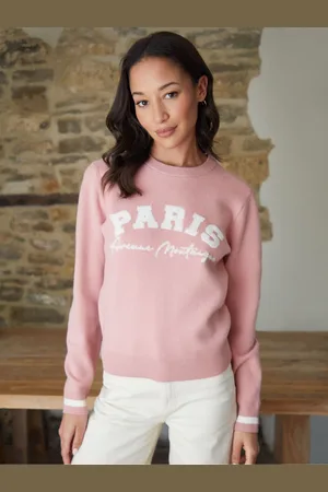 Threadbare Varsity Knitted Jumper42