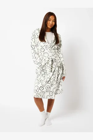 Skinnydip Miffy x Dressing Gown in WhiteL