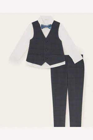 Monsoon 4-Piece Check Suit6 år (116cm)