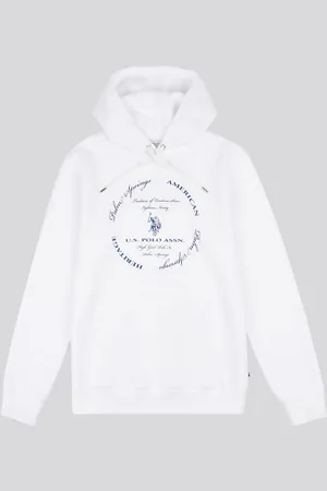 U.S. Polo Assn. U. S. Polo Assn. Mens Premium Print Interlock HoodieStor