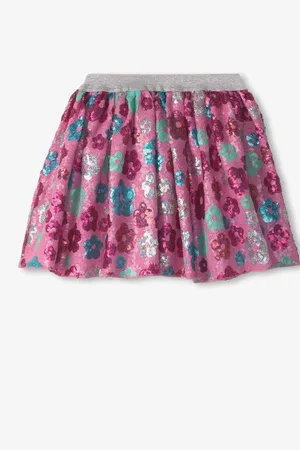Hatley Pink Daisy Sequin Tulle Skirt110116cm