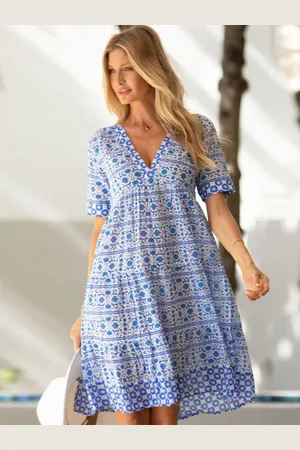 ASPIGA Santorini 100% Cotton DressXL
