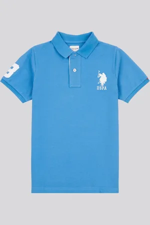 U.S. Polo Assn. U. S. Polo Assn. Boys 100% Cotton Player 3 Polo Shirt128134cm