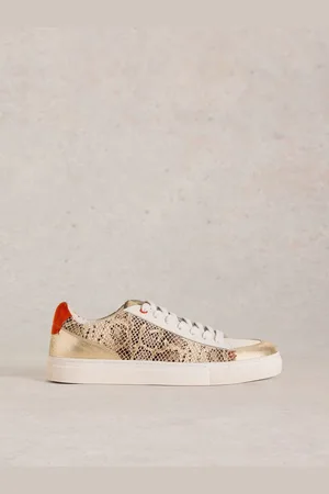 White Stuff Tori Leather Trainers