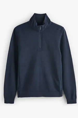 HUGO BOSS Zip-Neck Sweaterlarge