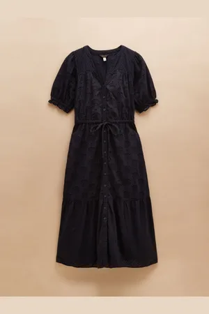 Joules Juliana Broderi Midi Kjole38