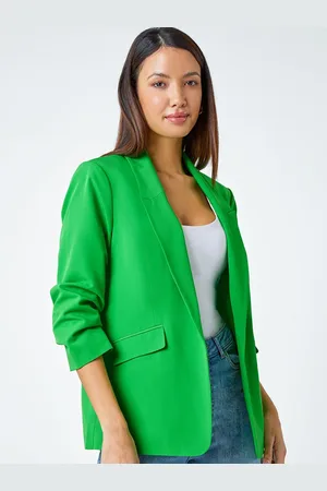 Roman Ruched 3/4 Sleeve Jacket40