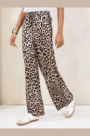 Lipsy London Crinkle Wide Leg Trousers44