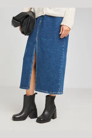 Simply Be Platform Chelsea Ankle Boots In Wide Fit
