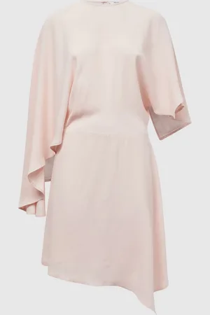 Reiss Christy Cape Sleeve Asymmetrisk Mini Kjole32