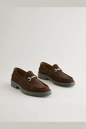 Next Chunky Suede Snaffle Hyttesko