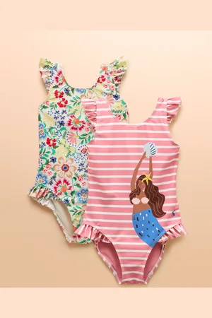 Joules Splash Pack of Two Swimsuits128134cm