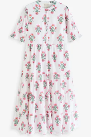 ASPIGA Pink 100% Cotton Cordelia DressS