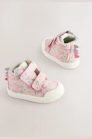 Next Touch Fasten Strap High Top Washable Trainers